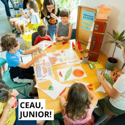 Ceau, Junior! – Scurtmetraje de animație și atelier pentru copii